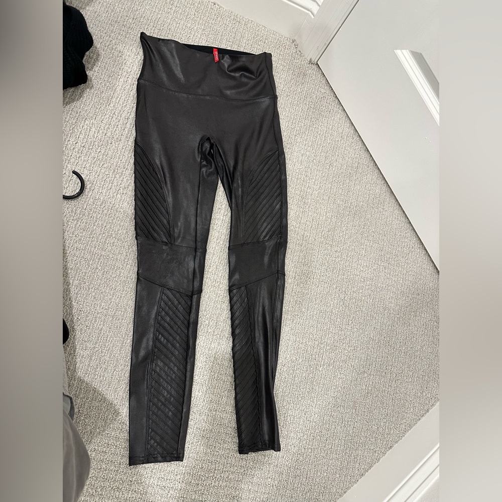 SPANX Moto Leggings (NWOT)